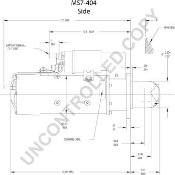 Prestolite Electric MS7-404 - Стартер unicars.by