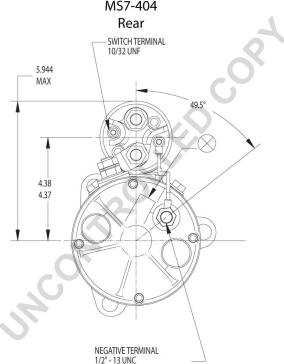 Prestolite Electric MS7-404 - Стартер unicars.by