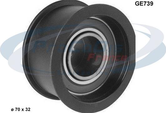 Procodis France GE739 - Направляющий ролик, зубчатый ремень ГРМ unicars.by