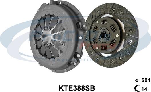 Procodis France KTE388 - Комплект сцепления unicars.by