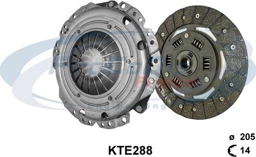 Procodis France KTE288 - Комплект сцепления unicars.by