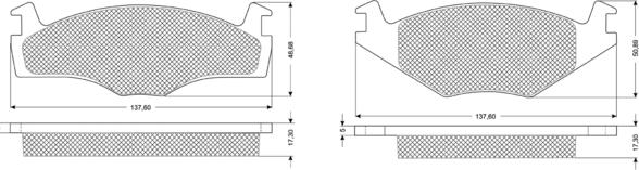 Procodis France PF10141 - Тормозные колодки, дисковые, комплект unicars.by