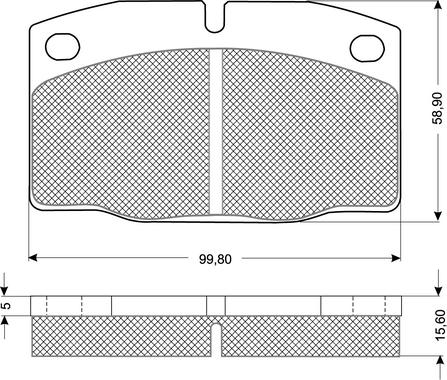 Procodis France PF1013 - Тормозные колодки, дисковые, комплект unicars.by