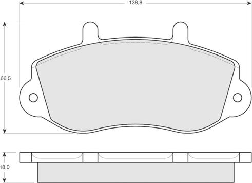 Valeo 670490 - Тормозные колодки, дисковые, комплект unicars.by