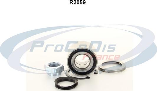 Procodis France R2059 - Комплект подшипника ступицы колеса unicars.by