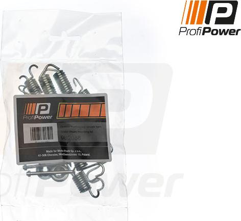 ProfiPower 9B2088 - Комплектующие, барабанный тормозной механизм unicars.by