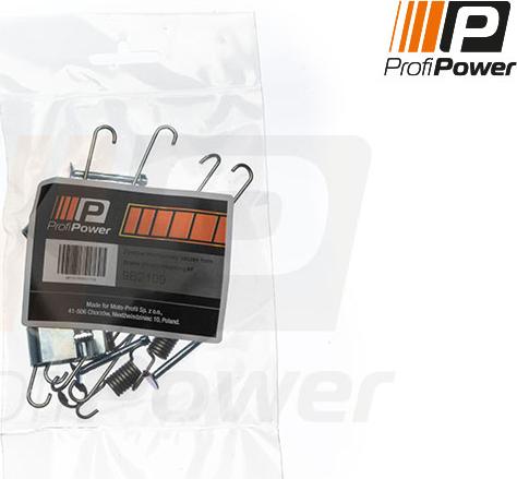 ProfiPower 9B2109 - Комплектующие, барабанный тормозной механизм unicars.by