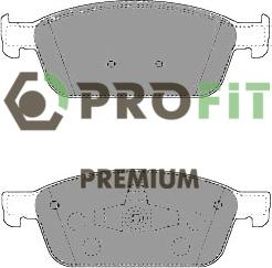 Profit 5005-4416 - Тормозные колодки, дисковые, комплект unicars.by