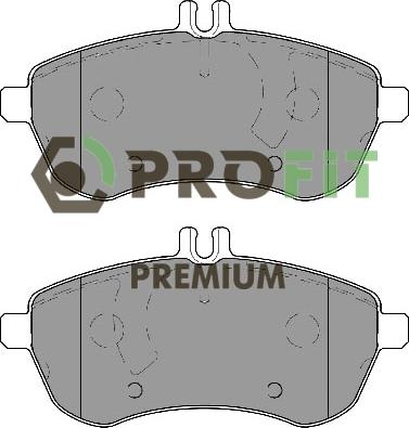 Profit 5005-4199 - Тормозные колодки, дисковые, комплект unicars.by