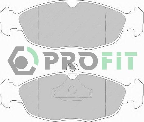 Profit 5000-0732 - Тормозные колодки, дисковые, комплект unicars.by