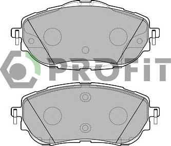 Profit 5000-2030 - Тормозные колодки, дисковые, комплект unicars.by