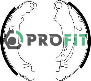 Profit 5001-0576 - Комплект тормозных колодок, барабанные unicars.by