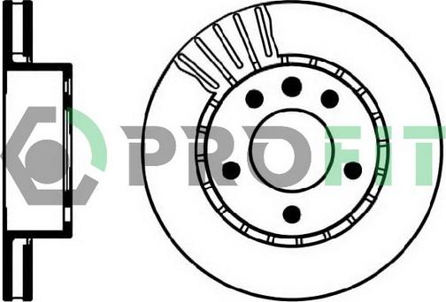 Profit 5010-0188 - Тормозной диск unicars.by