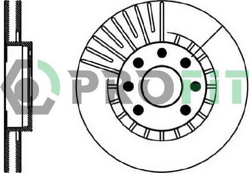 Profit 5010-0206 - Тормозной диск unicars.by