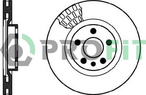 Profit 5010-0760 - Тормозной диск unicars.by