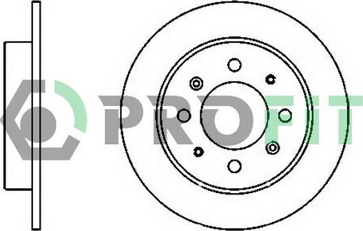 Profit 5010-1541 - Тормозной диск unicars.by