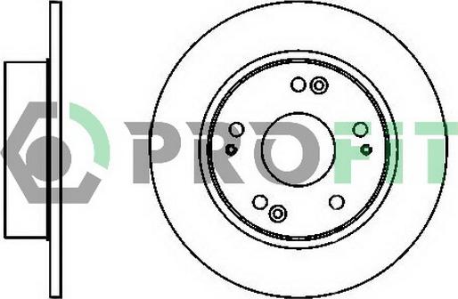 Profit 5010-1390 - Тормозной диск unicars.by