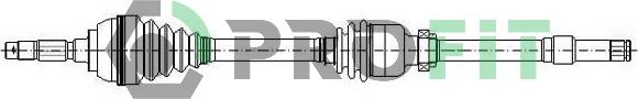 Profit 2730-0063 - Приводной вал unicars.by