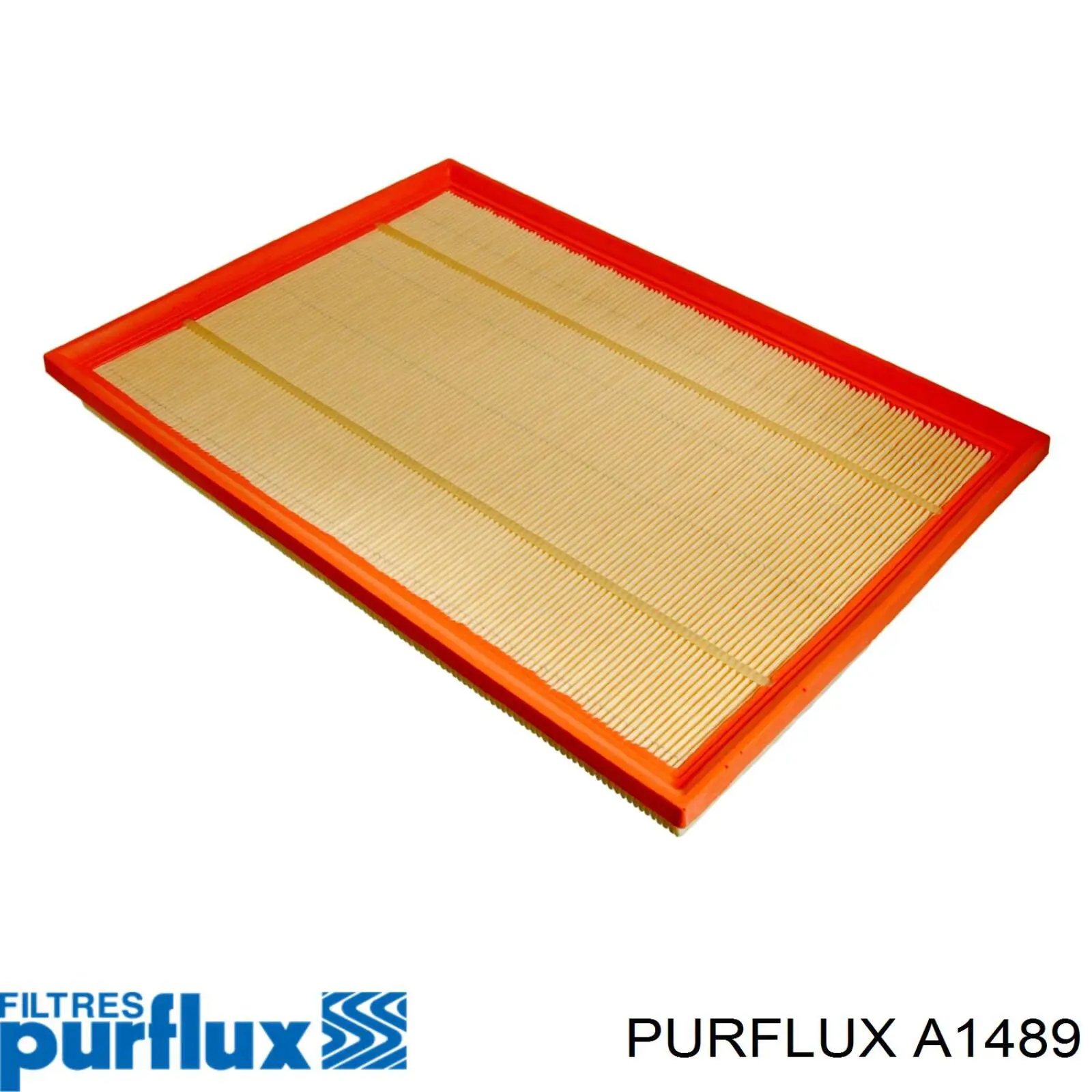 Purflux A1489 - Воздушный фильтр, двигатель unicars.by