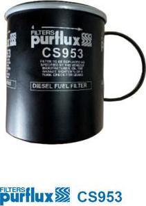 Purflux CS953 - Топливный фильтр unicars.by