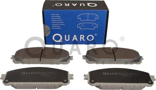 QUARO QP9058 - Тормозные колодки, дисковые, комплект unicars.by