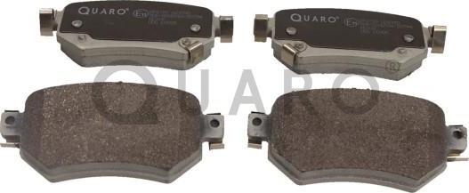 QUARO QP4199 - Тормозные колодки, дисковые, комплект unicars.by