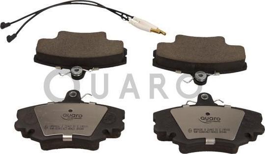 QUARO QP0910C - Тормозные колодки, дисковые, комплект unicars.by