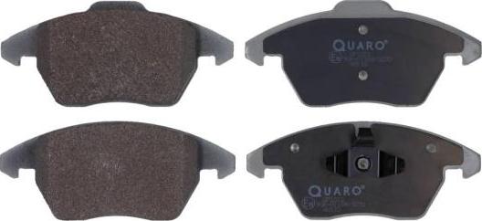 QUARO QP1022 - Тормозные колодки, дисковые, комплект unicars.by