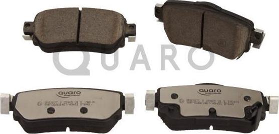 QUARO QP8267C - Тормозные колодки, дисковые, комплект unicars.by