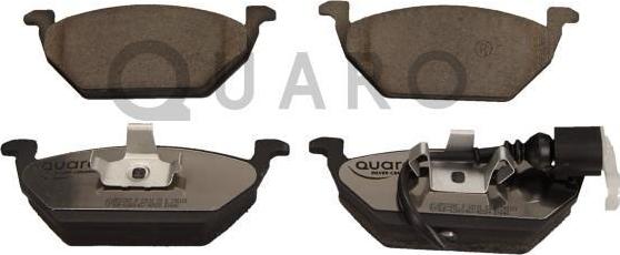 QUARO QP2226C - Тормозные колодки, дисковые, комплект unicars.by