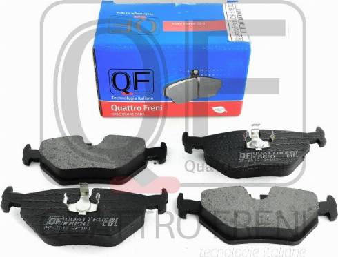 Quattro Freni QF51800 - Тормозные колодки, дисковые, комплект unicars.by