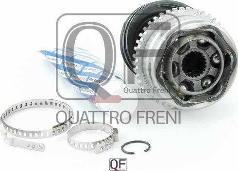 Quattro Freni QF11C00009 - Шарнирный комплект, ШРУС, приводной вал unicars.by