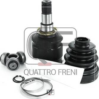 Quattro Freni QF21C00011 - Шарнирный комплект, ШРУС, приводной вал unicars.by