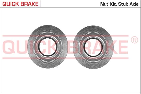 QUICK BRAKE 9810K - Гайка, шейка оси unicars.by