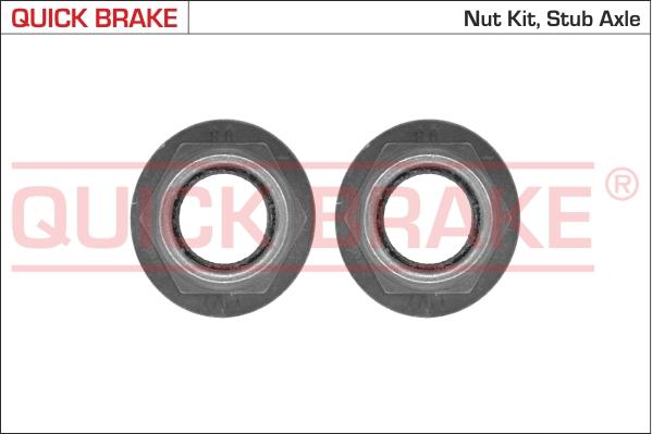 QUICK BRAKE 9811K - Гайка, шейка оси unicars.by