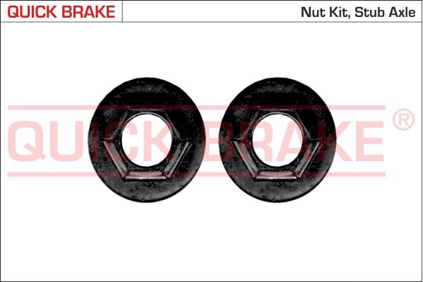 QUICK BRAKE 9813K - Гайка, шейка оси unicars.by