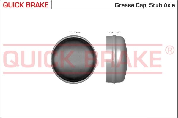 QUICK BRAKE 9821 - Крышка / защитный колпак unicars.by