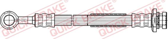 QUICK BRAKE 50.310 - Тормозной шланг unicars.by