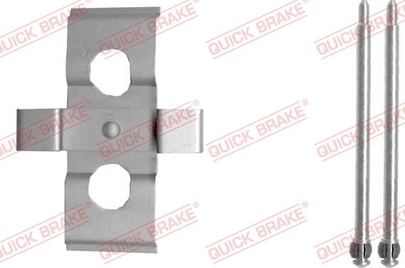 QUICK BRAKE 109-1635-1 - Комплектующие для колодок дискового тормоза unicars.by