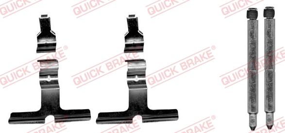 QUICK BRAKE 1091676 - Комплектующие для колодок дискового тормоза unicars.by