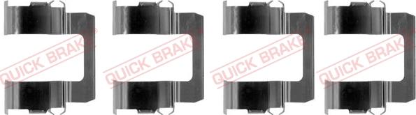 QUICK BRAKE 109-1102 - Комплектующие для колодок дискового тормоза unicars.by