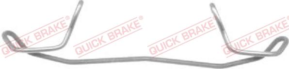 QUICK BRAKE 109-1123-1 - Комплектующие для колодок дискового тормоза unicars.by