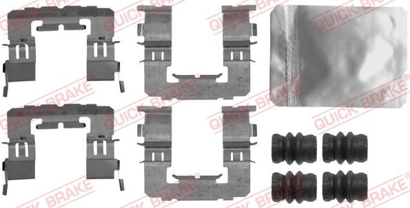 QUICK BRAKE 1091891 - Комплектующие для колодок дискового тормоза unicars.by