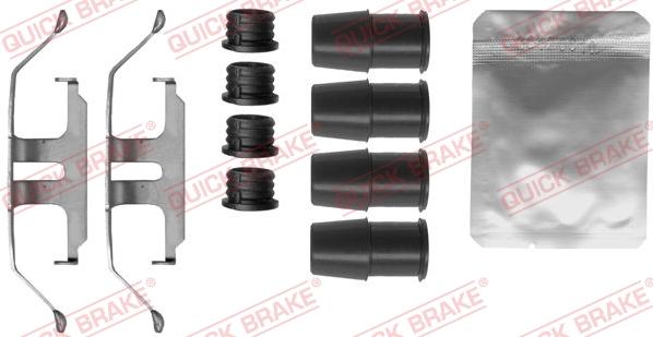 QUICK BRAKE 1091884 - Комплектующие для колодок дискового тормоза unicars.by