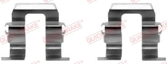 QUICK BRAKE 109-1259-1 - Комплектующие для колодок дискового тормоза unicars.by