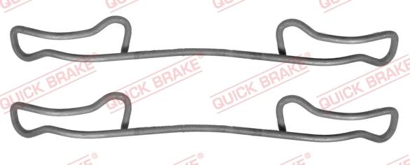 QUICK BRAKE 1091200 - Комплектующие для колодок дискового тормоза unicars.by