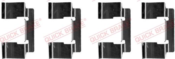 QUICK BRAKE 1091235 - Комплектующие для колодок дискового тормоза unicars.by