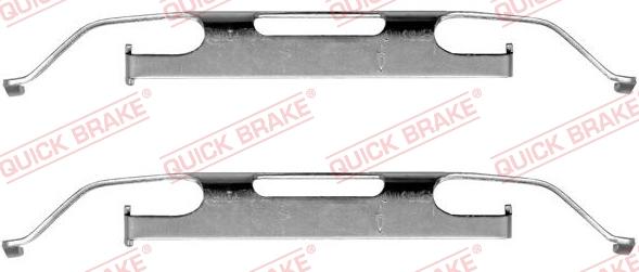 QUICK BRAKE 1091223 - Комплектующие для колодок дискового тормоза unicars.by