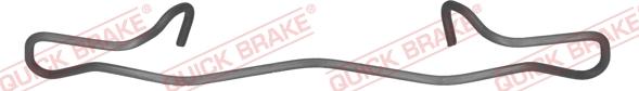 QUICK BRAKE 109-1755-1 - Комплектующие для колодок дискового тормоза unicars.by