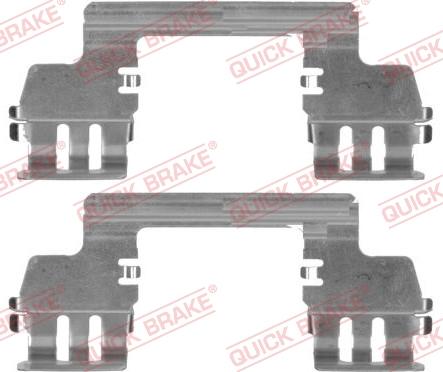 QUICK BRAKE 109-1784R-1 - Комплектующие для колодок дискового тормоза unicars.by